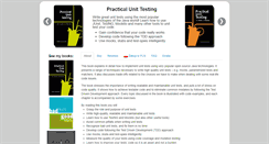 Desktop Screenshot of practicalunittesting.com